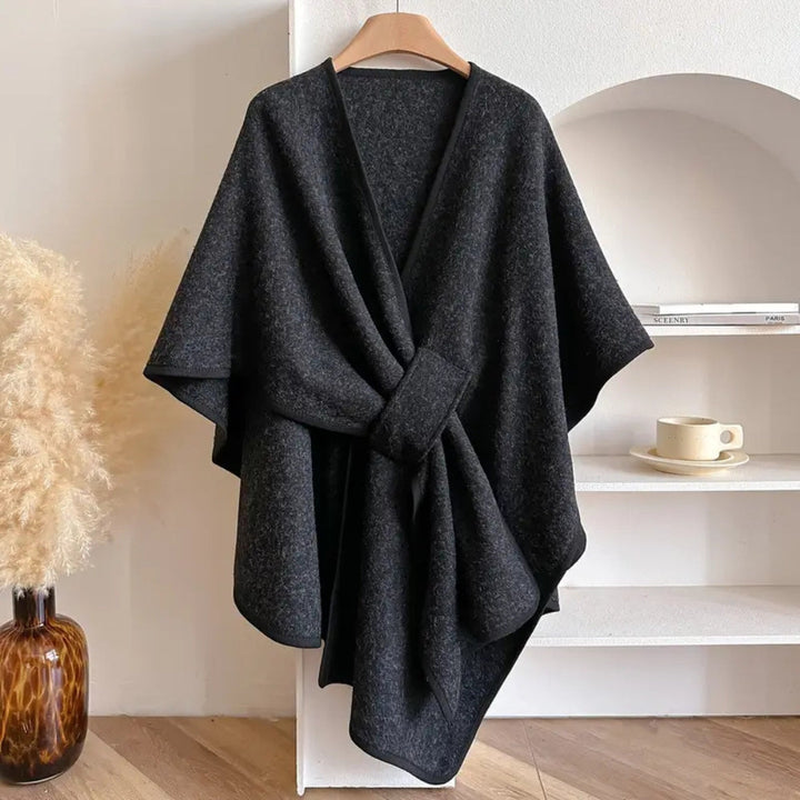 Prachtige Celeste omslagdoek, warm en winddicht, een stijlvol accessoire voor elke vrouw.