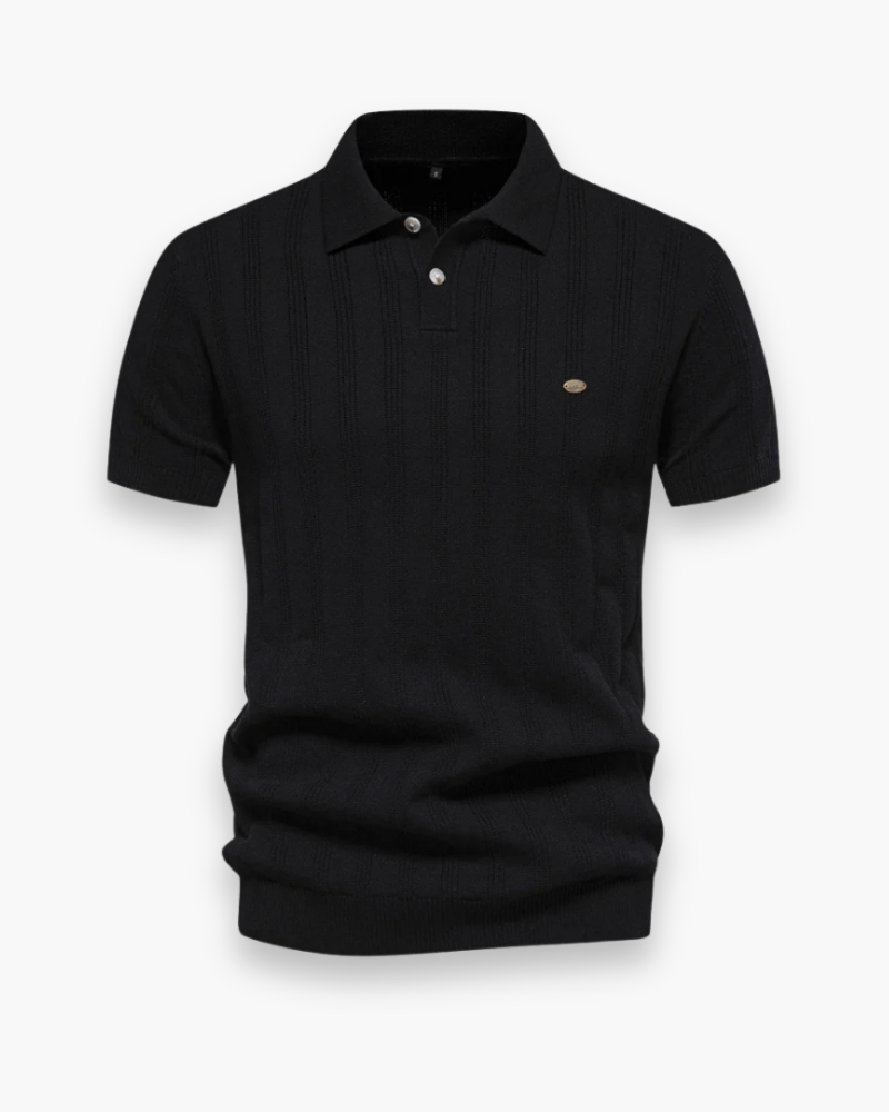 Comfortabel heren poloshirt, ademend en zacht, een stijlvolle basic voor herenmode en dagelijkse outfits.