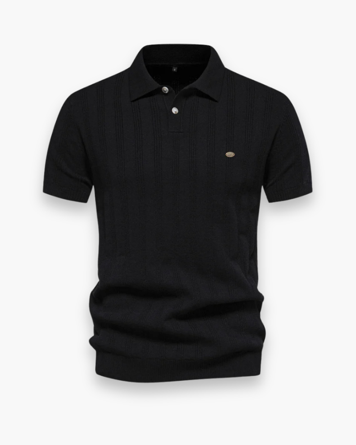 Comfortabel heren poloshirt, ademend en zacht, een stijlvolle basic voor herenmode en dagelijkse outfits.