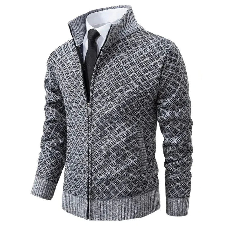 Hoogwaardig zakelijk heren vest, slim fit, met fijne textuur voor een elegante business look.