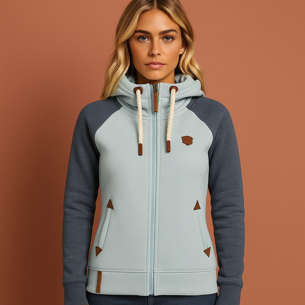 Stijlvol zwart damesvest met rits, elegante pasvorm. Comfortabel voor dagelijkse casual kleding in elk seizoen.