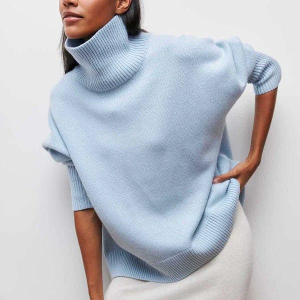 Elegante, comfortabele oversized coltrui voor dames, perfect voor herfst- en wintermode.