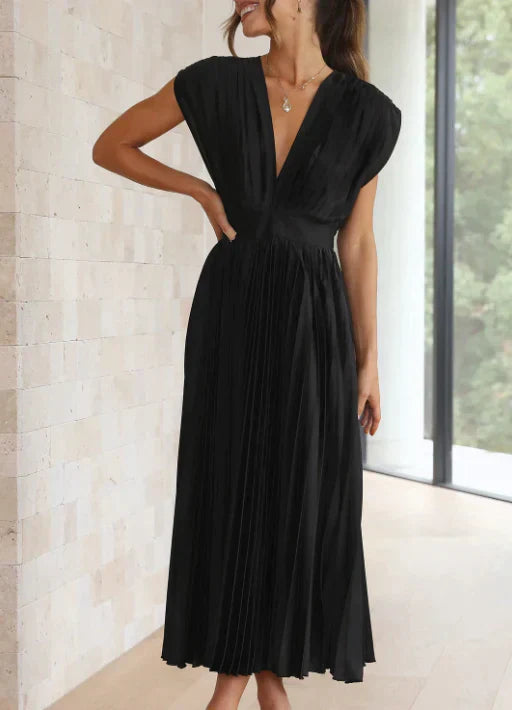 Elegante zomer maxi-jurk, comfortabel en stijlvol voor dames mode.