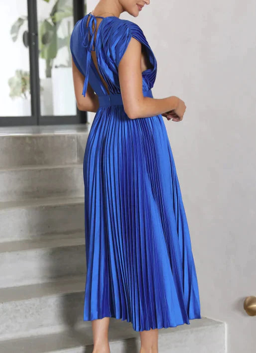 Elegante kleding dames, flatterende maxi-jurk voor elke gelegenheid.