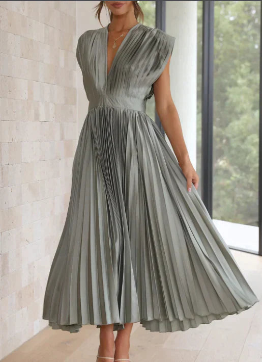 Zomerse dames maxi-jurk, luchtig en comfortabel voor een elegante uitstraling.