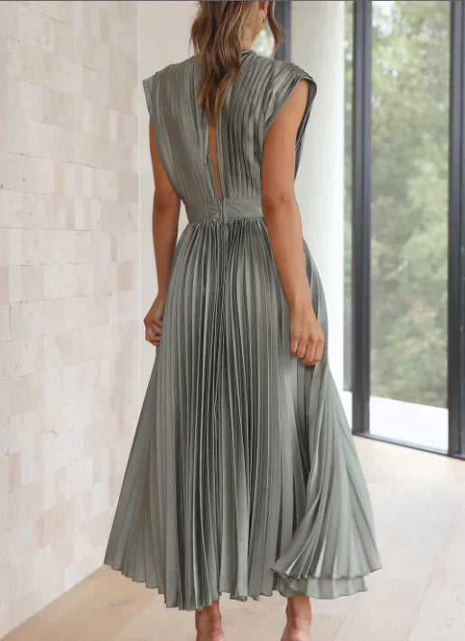 Elegante feest maxi-jurk, flatterend en comfortabel voor speciale avonden.