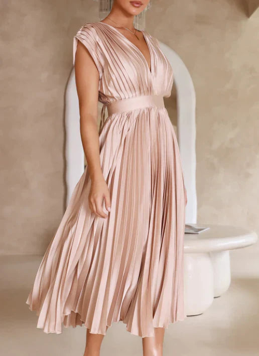 Modieuze comfortabele maxi-jurk, ideaal als avondjurk of elegante kleding.