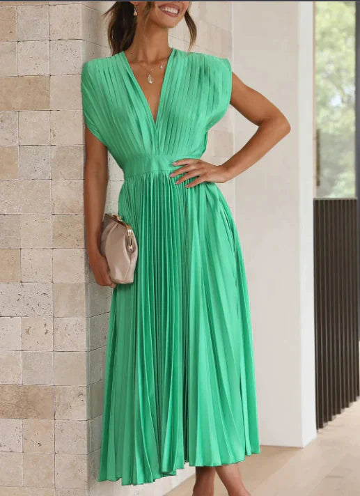 Stijlvolle lange jurk voor dames, elegant en veelzijdig voor elke mode.