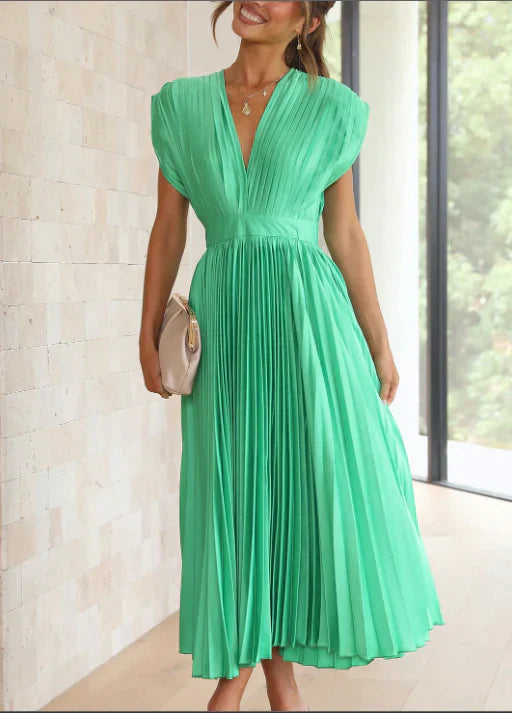 Elegante feestjurk, een prachtige maxi-jurk die comfortabel zit.
