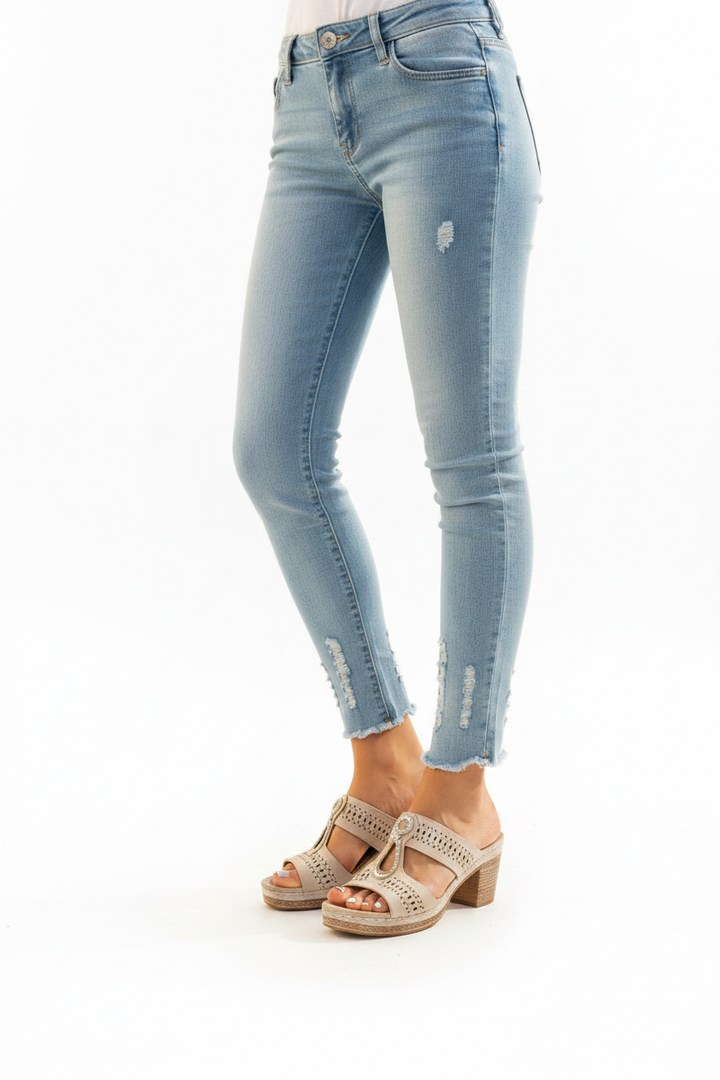 Platte ortopedische dames sandaal, de perfecte zomerschoen met stevige ondersteunende zool.