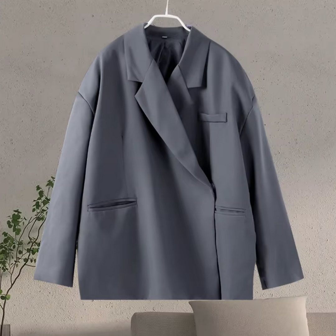 Stijlvolle dames oversized blazer, een essentieel modern fashion item voor elke vrouw.