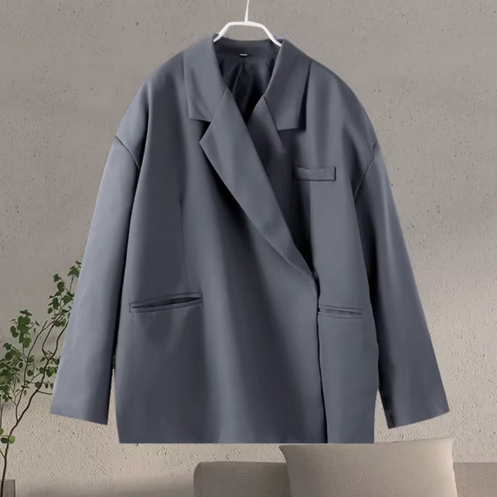 Stijlvolle dames oversized blazer, een essentieel modern fashion item voor elke vrouw.