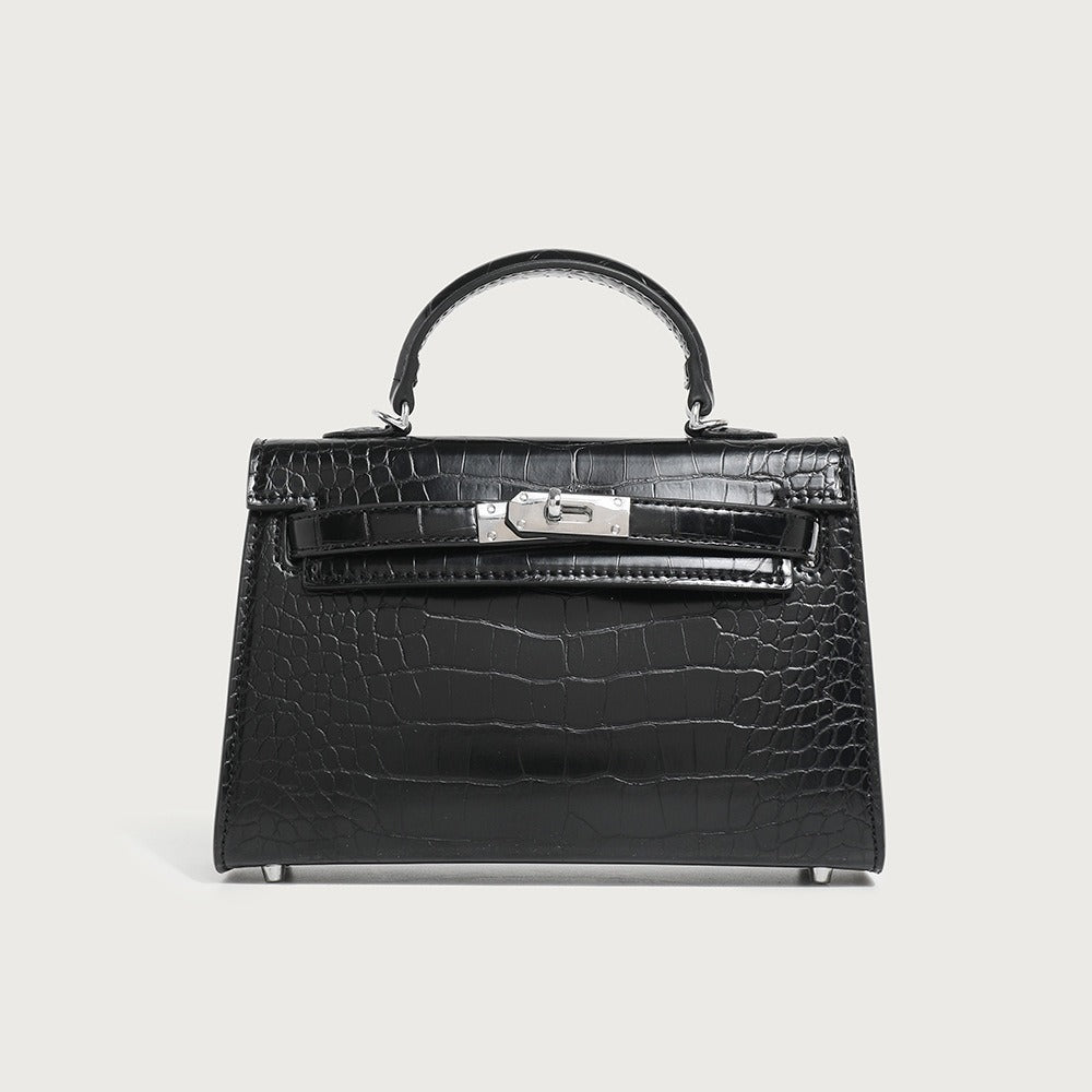 Elegante dames schoudertas van hoogwaardig veganistisch leer, perfect als mode accessoire voor elke gelegenheid.