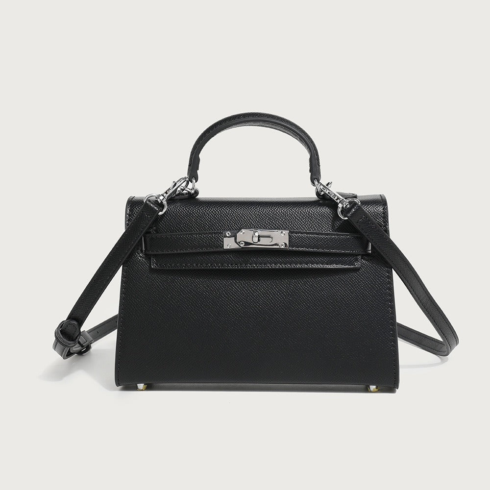 Stijlvolle vegan leren schoudertas voor dames, ook als crossbody of handtas te dragen. Beschikbaar in diverse kleuren.