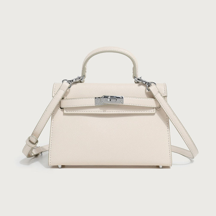Chique vegan leren handtas/schoudertas voor dames, perfect voor werk of een avondje uit, trendy mode accessoire.