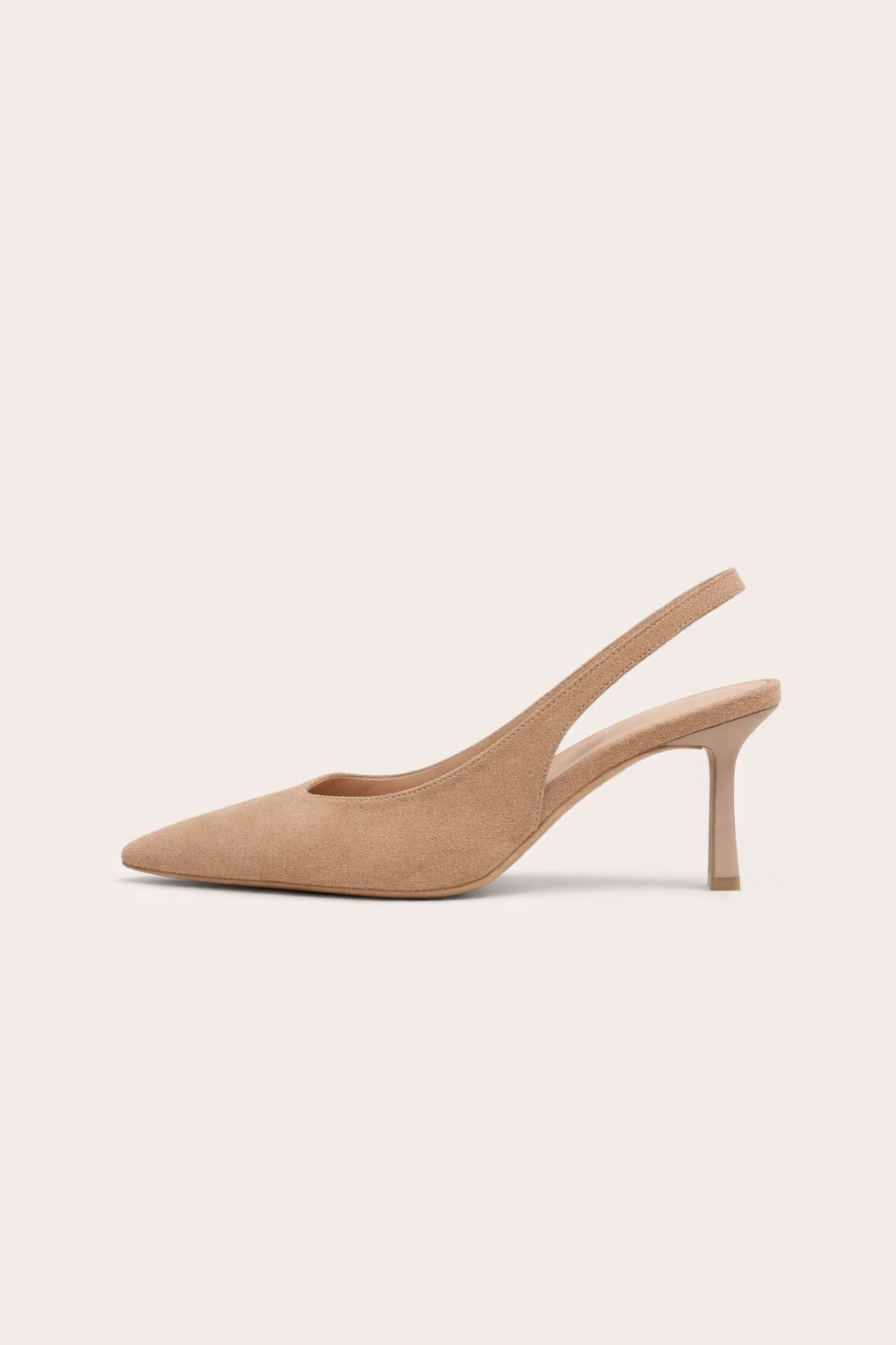 Tijdloze dameshakken: stijlvolle slingbacks met gesloten teen en een slanke dunne hak voor elke gelegenheid.