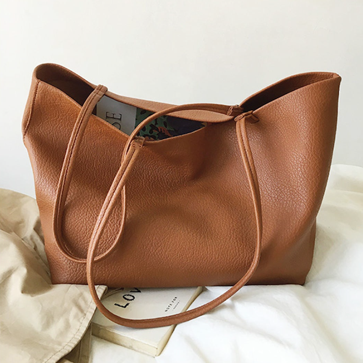 Elegante dames tote schoudertas, perfect voor werk en vrije tijd. Modieuze en ruime handtas.