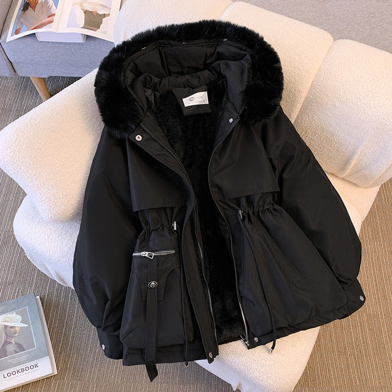 Stijlvolle comfortabele dames parka winterjas, ideale winterkleding voor koude dagen.