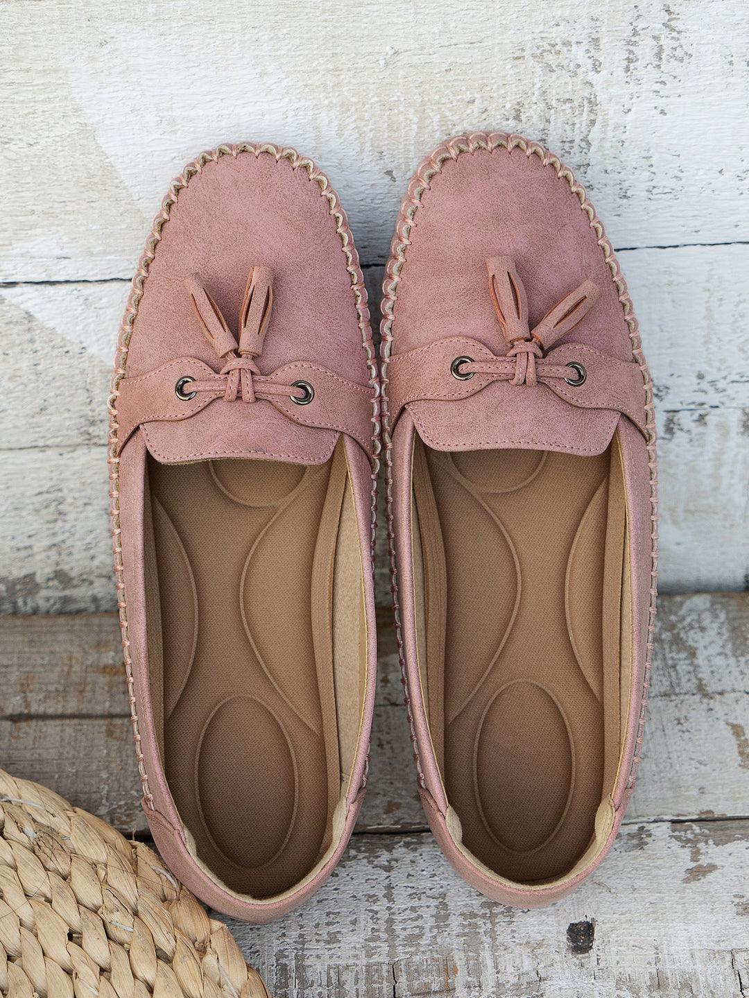 "Elegante damesmocassins met tassels in klassiek ontwerp, comfortabel voetbed voor dagelijks gebruik."