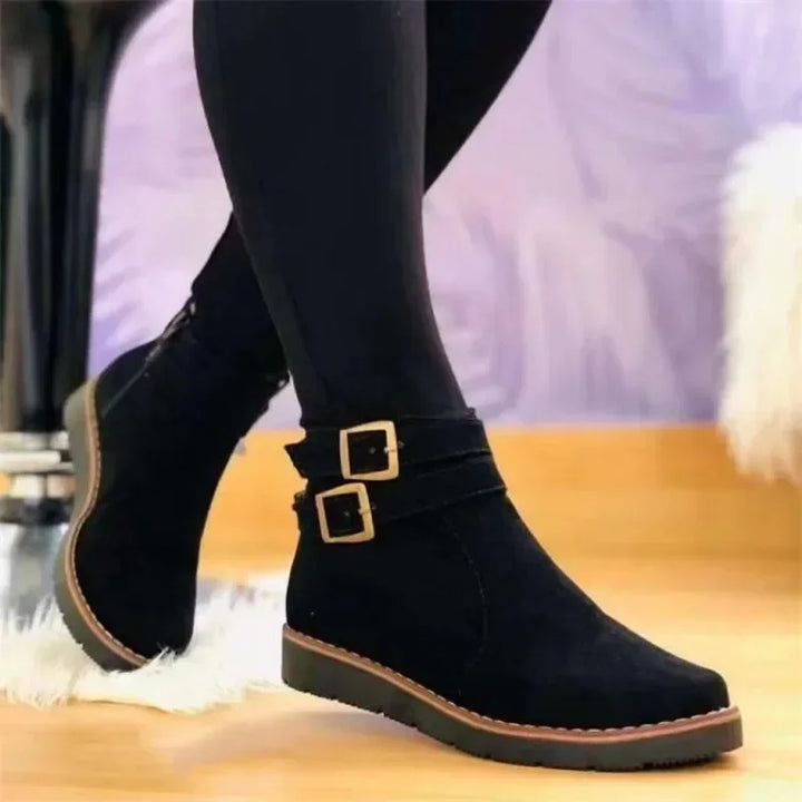 Elegante Emma dames laarzen in het zwart, bieden chic comfort en ondersteuning voor elke dag.
