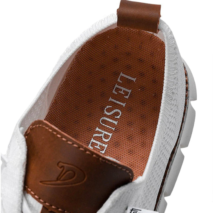 "Elegante en comfortabele herenschoenen met subtiel design, perfect voor dagelijkse en formele gelegenheden."