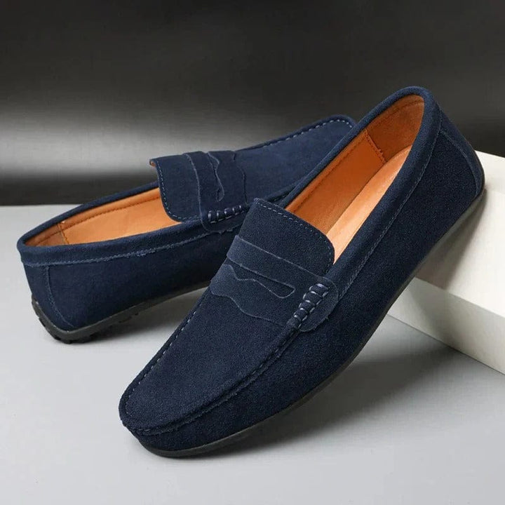 Comfortabele slip-on heren loafers, perfect voor zakelijk casual, met zachte voering en antislipzool.