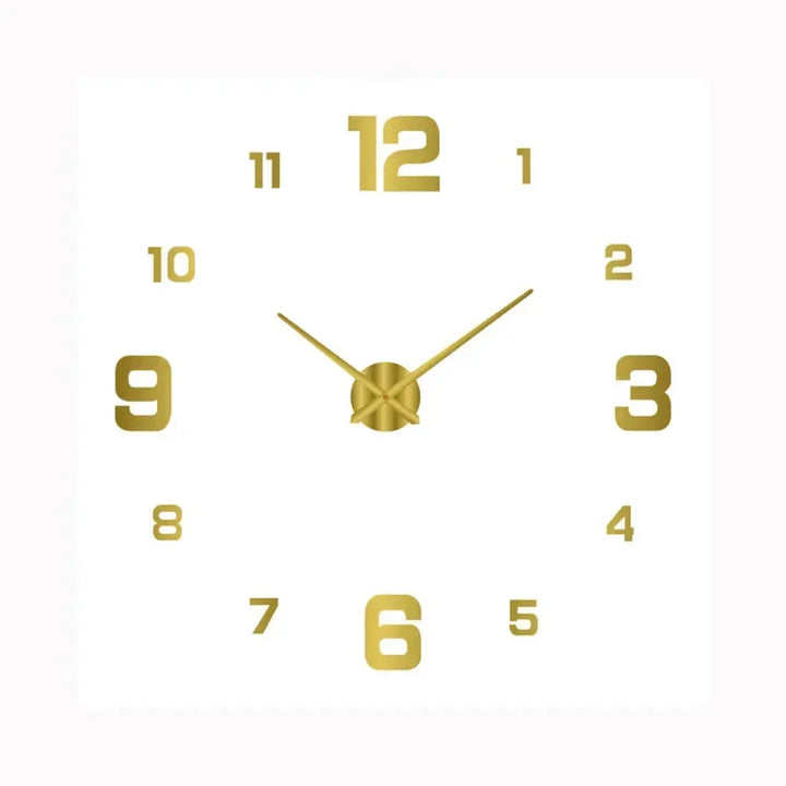 Elegante minimalistische wandklok, stille kwartsuurwerk, 30 cm diameter, klassiek-modern ontwerp, decoratief voor elk interieur