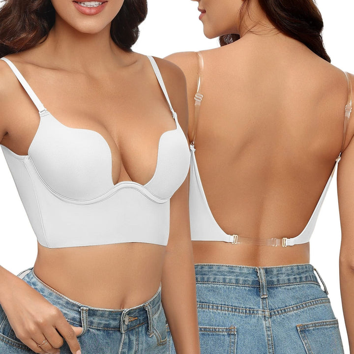 "Elegante rugvrije bh in luxe stijl, ideaal voor uitgesneden outfits. Comfortabele naadloze afwerking voor vrouwen."