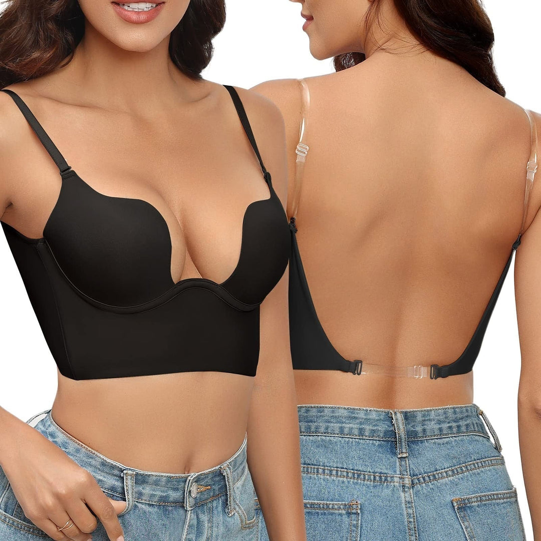 "Elegante rugvrije bh in luxe stijl, ideaal voor uitgesneden outfits. Comfortabele naadloze afwerking voor vrouwen."