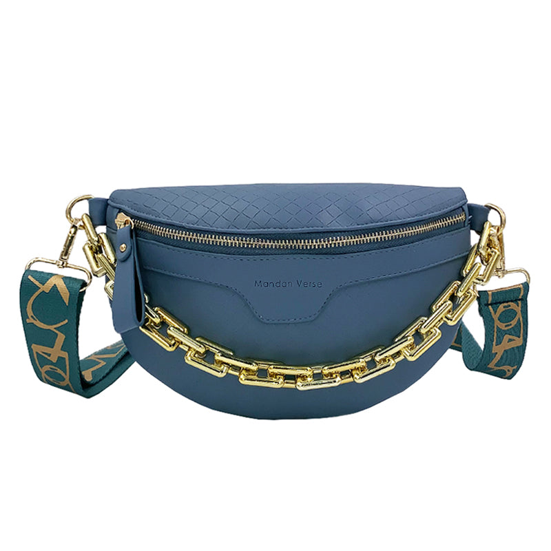 Compacte en elegante Shana dames schoudertas van kunstleer, veelzijdig te dragen als crossbody of heuptasje.
