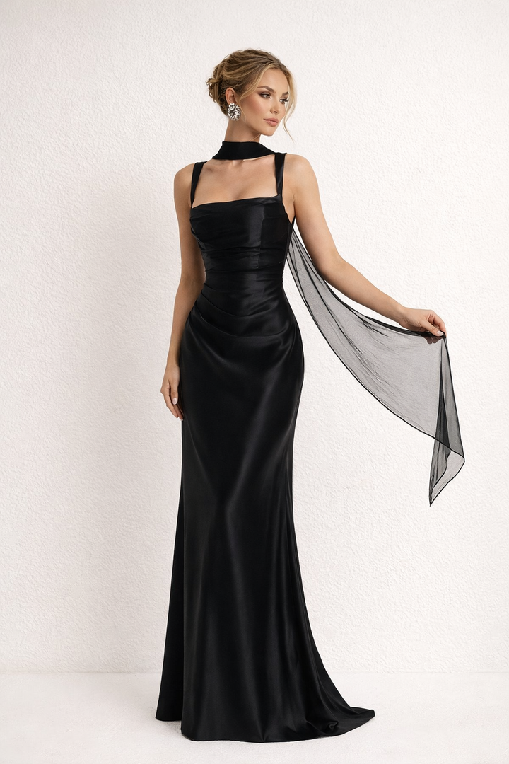 Formele feestjurk dames, strapless en elegant, perfect voor speciale gelegenheden of zomeravonden.