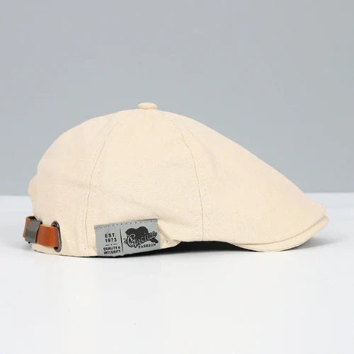 "Elegante verstelbare baret voor mannen, klassieke stijl, lichtgewicht en ademend, verkrijgbaar in zwart, rood, blauw, geel, 