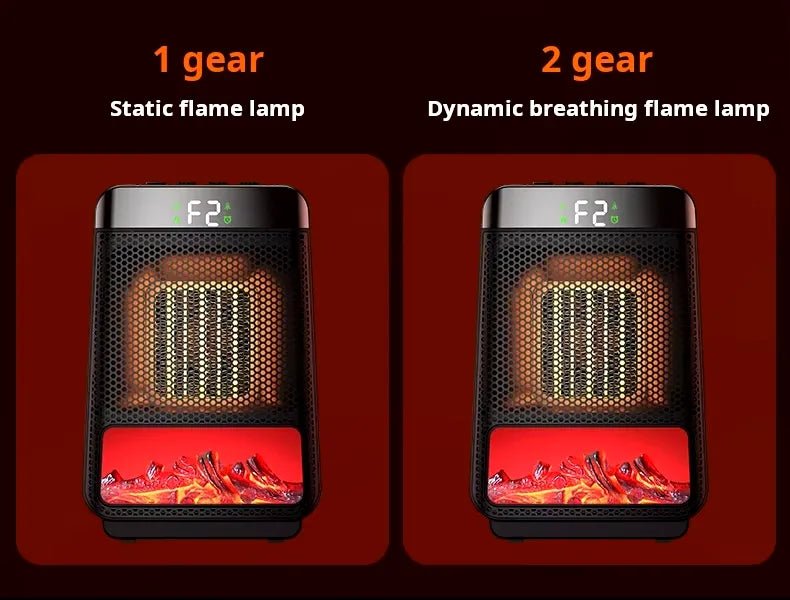 Draagbare elektrische kachel voor flexibele, energiezuinige ruimteverwarming. Snel warm overal in huis.