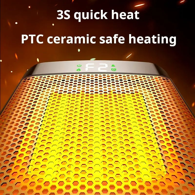 Efficiënte elektrische kachel: snel warm, energiezuinig en veilig. Ideale huisverwarming met thermostaatfunctie.