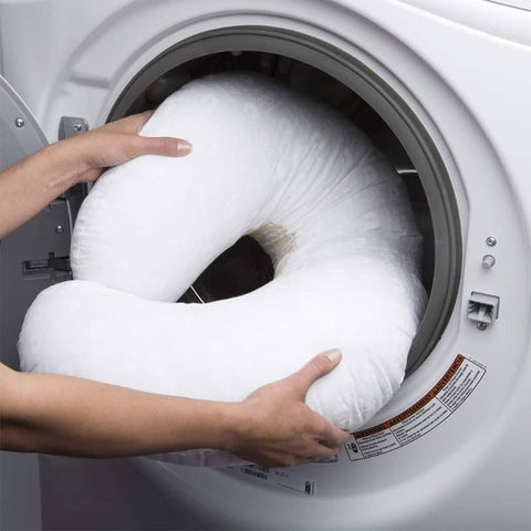 Baby slaapkussen voor preventie plat hoofd, anti-reflux en ademend comfort voor pasgeborenen.