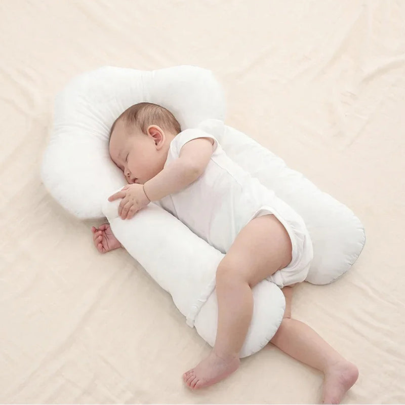 Veilig baby slaapkussen met anti-reflux functie en ergonomisch ontwerp voor comfortabele slaap pasgeborenen.