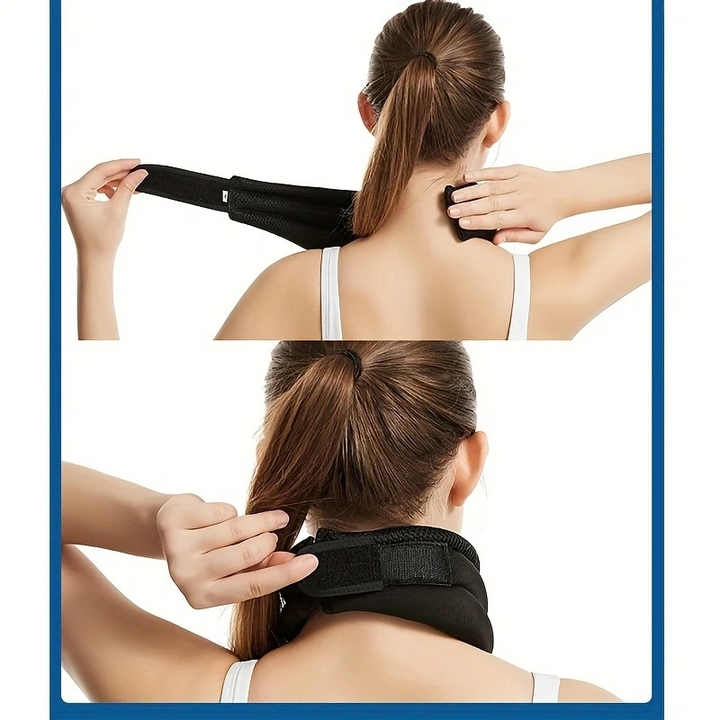 Ergonomisch snurkvrij cervicaal kussen, wit met golvende contouren voor optimale nek- en rugondersteuning tijdens slaap.