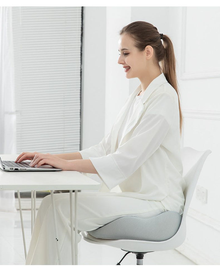 Ergonomisch zitkussen voor drukverlaging, rugsteun en comfort bij ischias & stuitbeen.