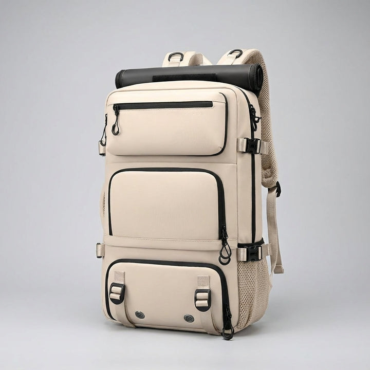 Unisex laptoprugzak met ergonomisch comfort, ideaal als sporttas of georganiseerde weekendtas.