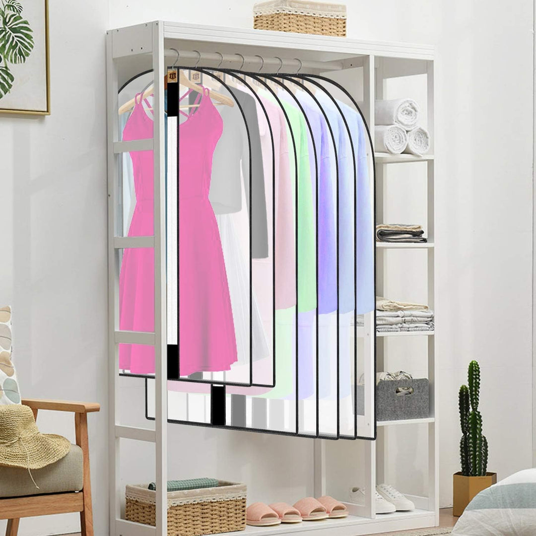 Kreukvrije kledinghoes (160 cm) voor jurken, voorkomt stof en beschadiging tijdens opslag.