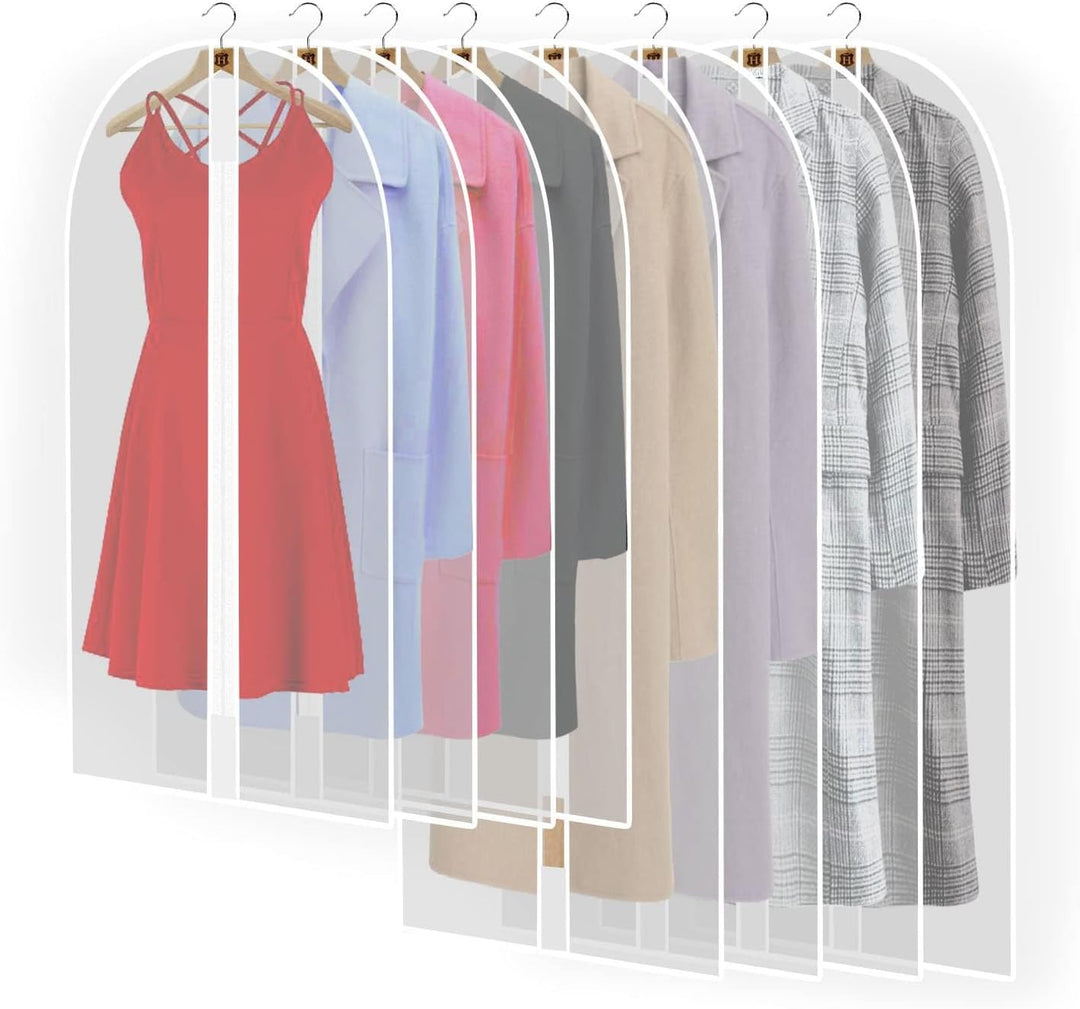 Beschermende reiskledingtas (160 cm) voor jurken en galakleding, houdt ze kreukvrij onderweg.