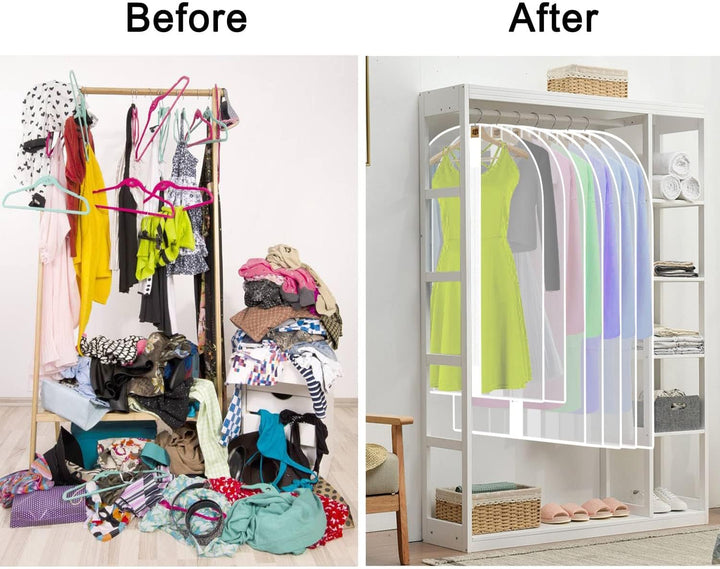 Extra lange kledingtas (160 cm) voor jurken en gewaden, de ultieme beschermhoes.