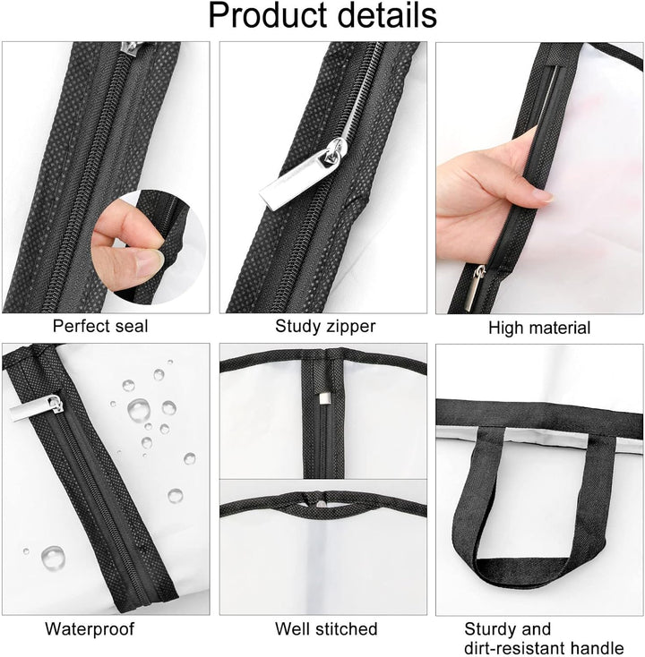 Universele beschermhoes (160 cm) voor kleding, ideaal tegen stof, motten en vocht tijdens opbergen.