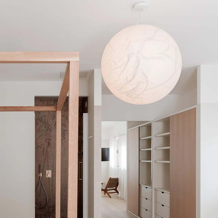 Zijden Hanglamp - Sfeervolle Verlichting voor Uw Interieur