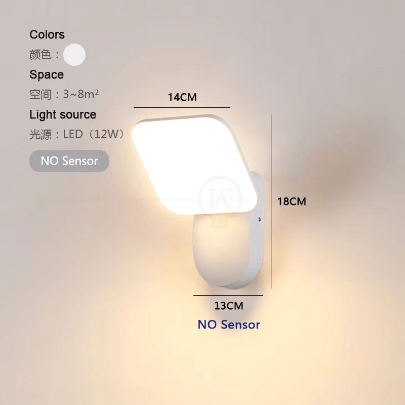 Slimme LED Wandlamp met Bewegingssensor