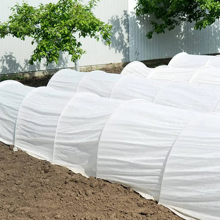 Weerbestendige glasvezel tuinboogset; duurzame plantenbescherming voor moestuin, verhoogdebedden en vroege teelt.