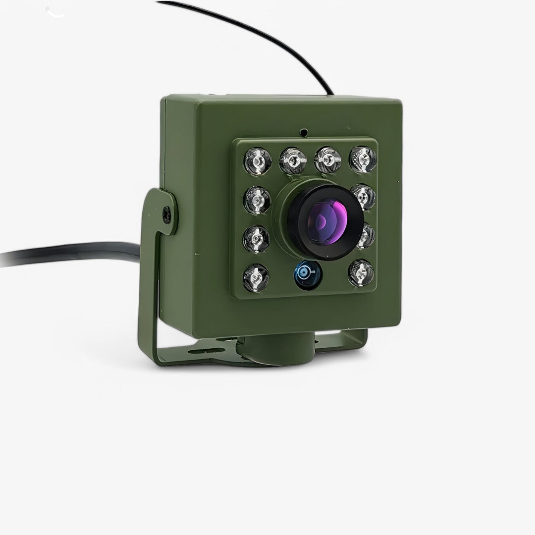 WLAN buitencamera, Full HD voor vogelobservatie. Weerbestendig, geschikt voor wildlife en nesten, met bewegingsdetectie.