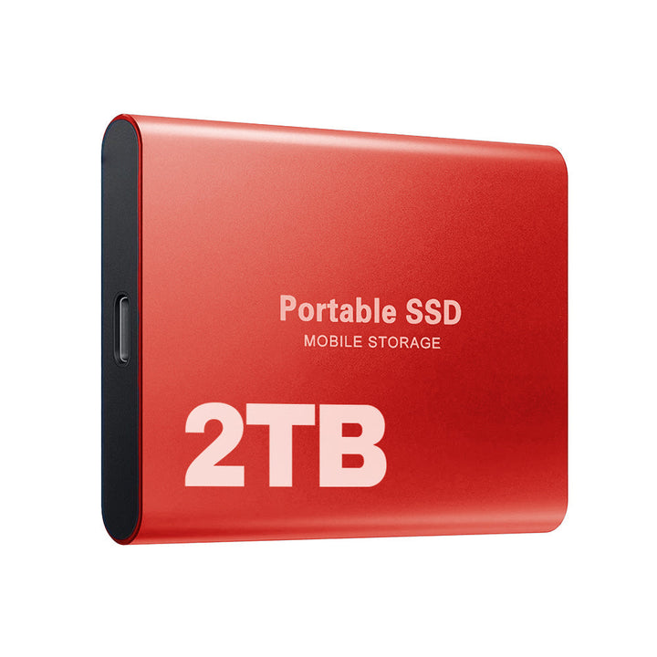 "FusionElite 2TB externe SSD, snel en schokbestendig, zilverkleurig, geschikt voor laptops en pc's"