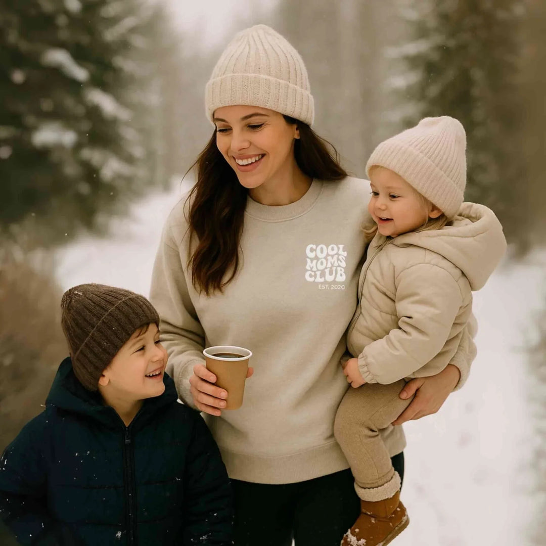 Comfortabele gepersonaliseerde dames hoodie van katoenmix, ideaal Moederdag cadeau voor mama.