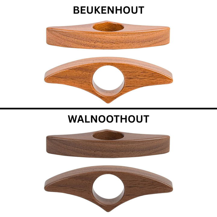 Unieke handgemaakte houten boekenhouder verbetert leescomfort, ideaal voor lange leessessies.